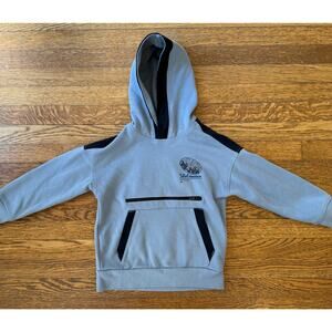 Zara Boys' Blue Pocket Hoodie Sweatshirt Size 5-6